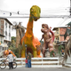 Image for article titled In Ecuador, insane giant sculptures of The Hulk and Hellboy invade on New Year's Eve